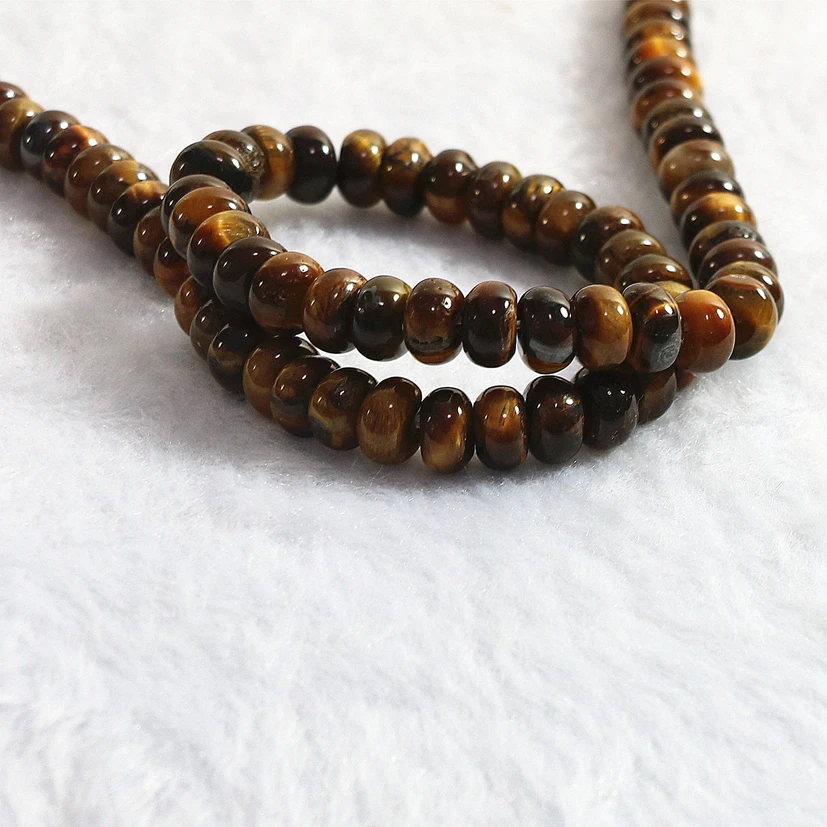 

HOT Fashion tiger stone 2X4mm 4X6mm 5X8mm Abacus beads Diy loose Beads 15" B171
