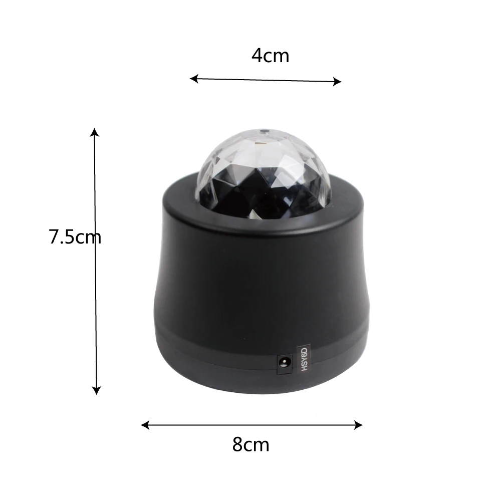 6 цветов автомобильный DJ светильник авто Стайлинг декоративные лампы RGB