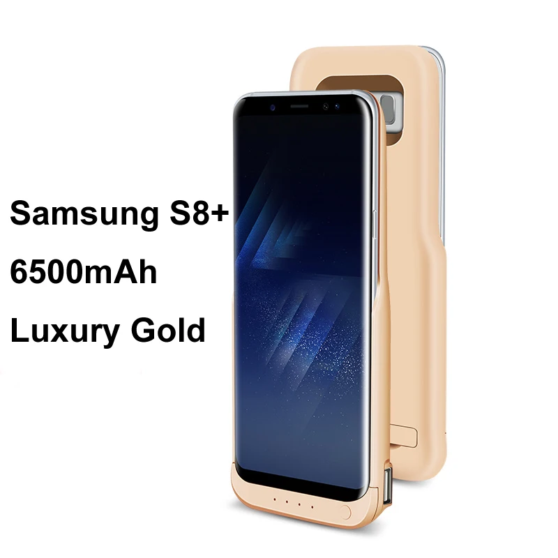 Оптовая продажа 100 шт JLW 6500mAh зарядное устройство чехол для Samsung Galaxy S8 Plus внешний