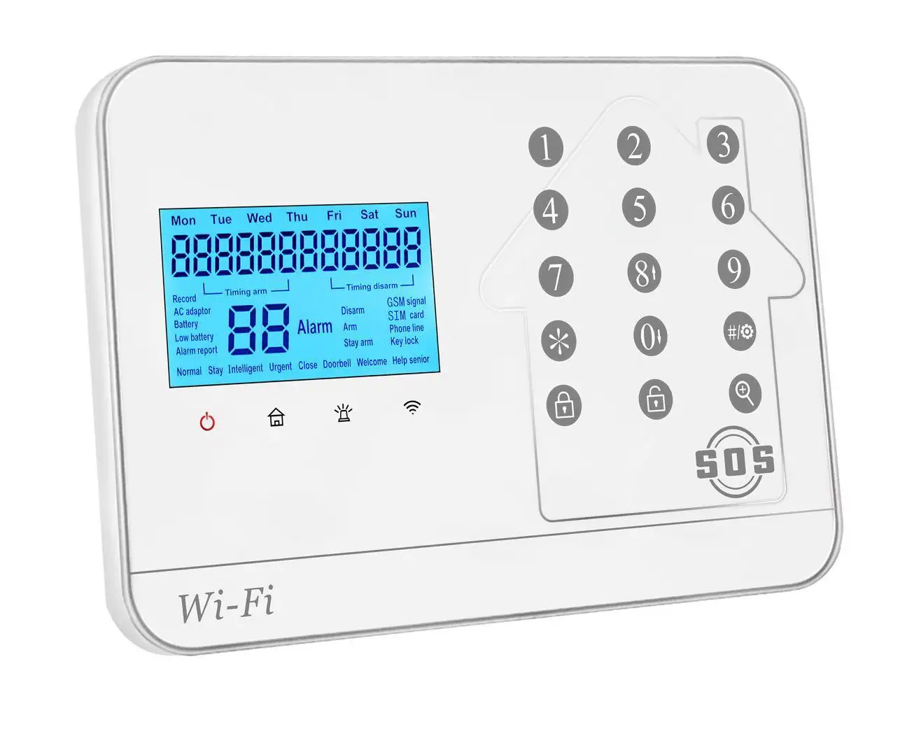 3 в 1 PSTN, GSM, Wifi домашняя защита от взлома беспроводная система безопасности