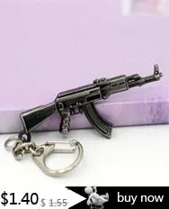 AK47 винтовка Снайпер брелок для ключей Ювелирные Изделия Сувенир "Лондон" Подарки для мужчин