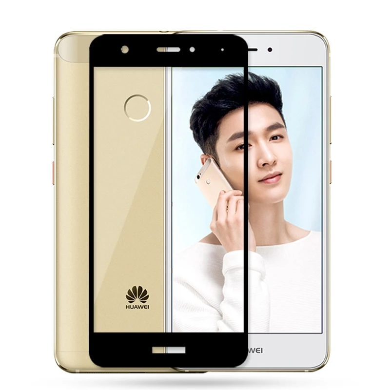 Закаленное стекло для Huawei Nova CAN-L01 CAN-L02 CAN-L03 2.5D с полным покрытием Защитная пленка