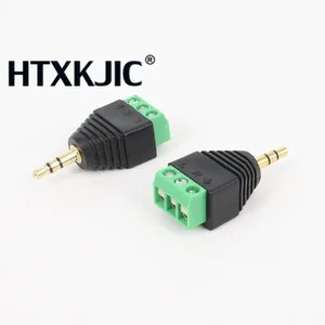 2 шт. 3,5 мм 14 дюйма 3-полюсный штекер аудио разъем стерео наушники DIY разъемы для планшетов MP4 гарнитуры для мобильных телефонов Высокое качество