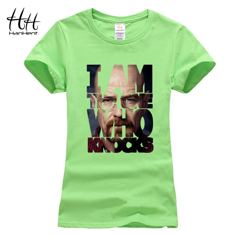 Hanhent Breaking Bad Heisenberg Модные женские футболки Топы брендовые хлопковые с коротким