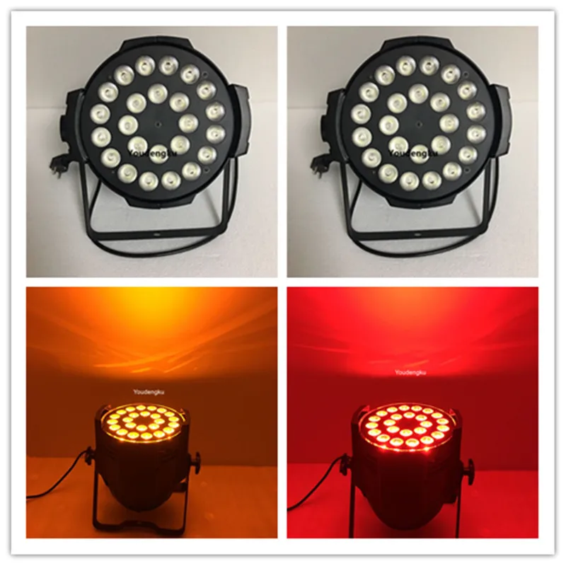 4 шт. освещение для вечеринки led par 24x15 w 5in1 64 rgbaw светильники|led par|led rgbawpar |