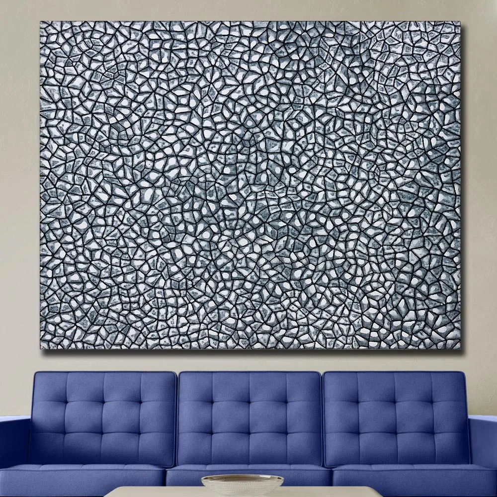 Картина маслом на стену Yayoi Kusama Infinity Nets (OHWNT) домашняя декоративная картина для