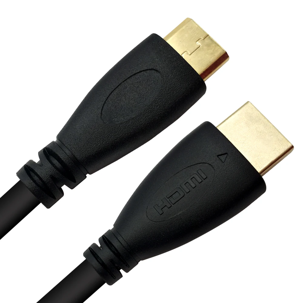 DANSPEED 10 футов 3 м HDMI к кабель 1080P HDTV Mini Соединительный спиральный HEC шнур|3m hdmi|mini hdmihdmi
