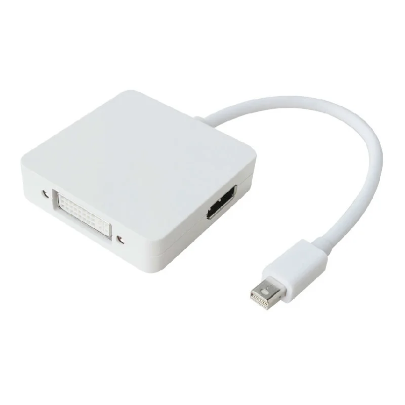 Perlinta 3 in1 Мини DP DisplayPort Thunderbolt к HDMI DVI кабель адаптер для MacBook Pro|thunderbolt to hdmi|thunderbolt toto
