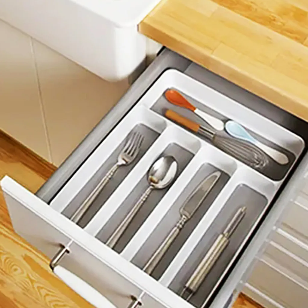 Новое поступление Практичный Прочный MadeSmart 5 Comp. Поднос для столовых приборов