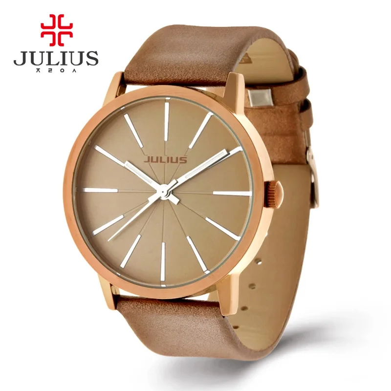 

JULIUS Роскошные брендовые водонепроницаемые стильные часы кварцевые кожаные женские часы Reloj De Mujeres ЖЕНСКИЕ НАРЯДНЫЕ часы Reloj Mujer