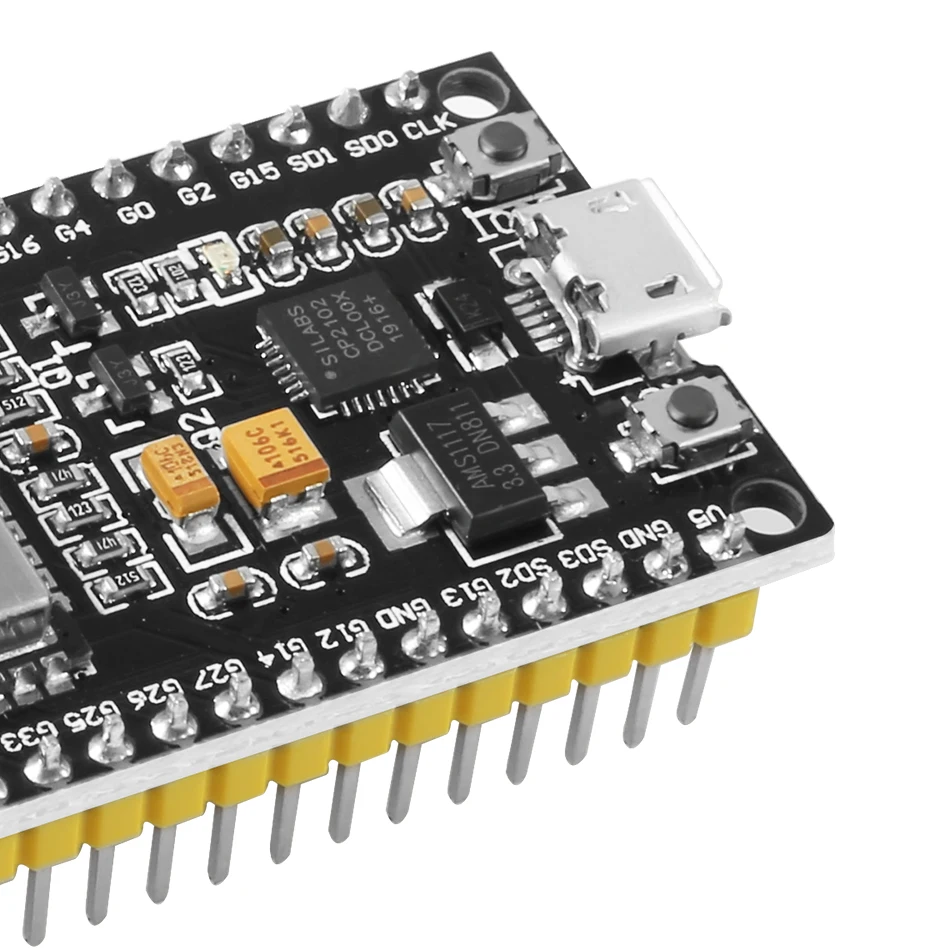 Беспроводная плата ESP32 ESP32S Wi Fi Bluetooth Micro USB двухъядерный усилитель мощности модуль