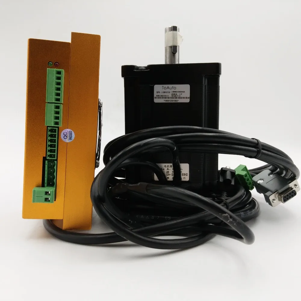 Комплект шагового привода двигателя с замкнутым циклом DSP 20 70VAC/30 ~ 100VDC 2PH 6A 8.5NM NEMA34