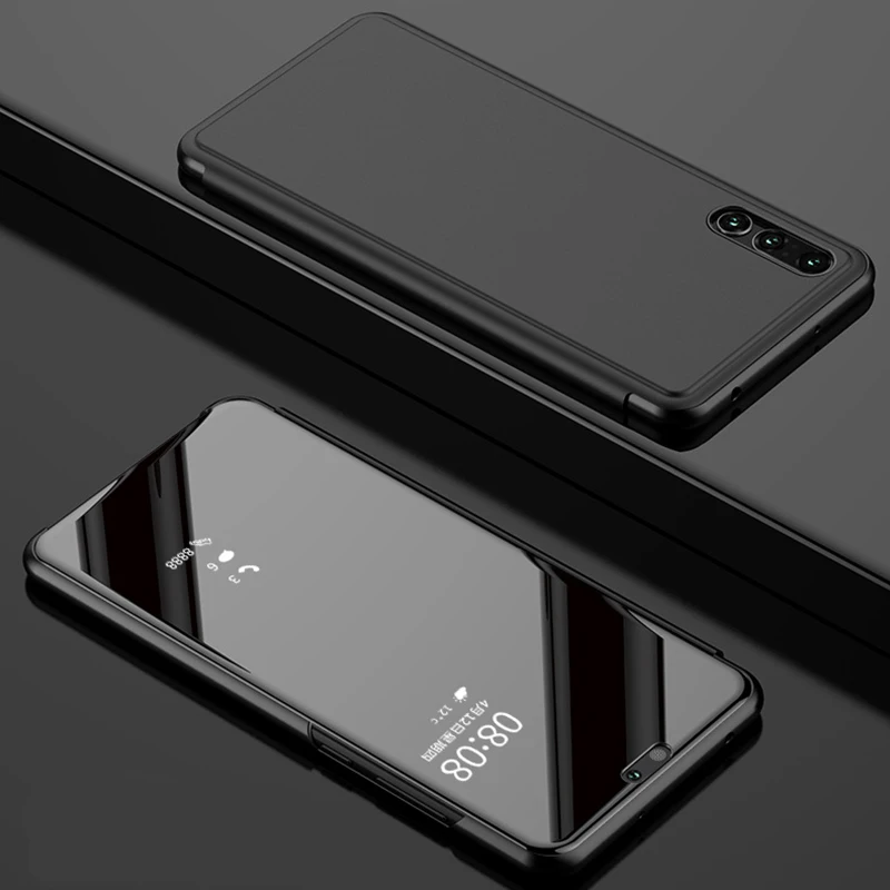 Чехол с окошком для Huawei p20 pro P9 P10 Plus умный зеркальный флип чехол lite Hornor 10