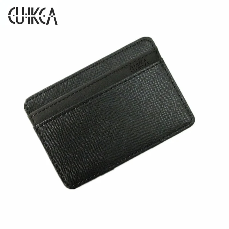 CUIKCA корейский Модный высококачественный Мини мужской кошелек из искусственной