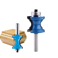 new 14 shank bullnose bead column face molding router bit for woodworking tools