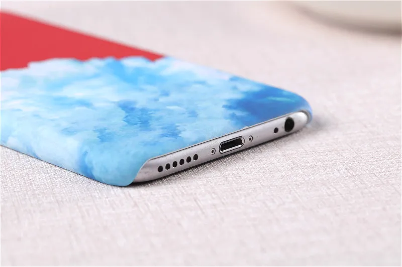 Винтаж небо облако Moon жесткий Пластик чехол для Apple iPhone 6 6S плюс телефон тонкий