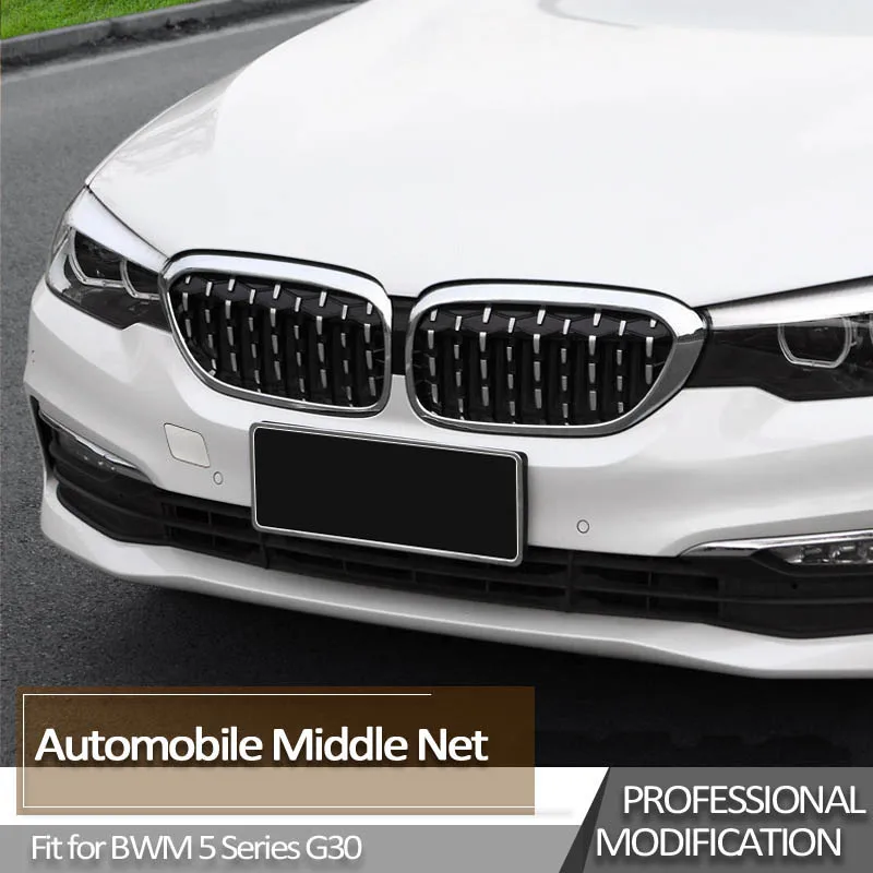 OVERE For BMW G30 G38 5 Series 2017 2018 2019 520i 530i 540i M5 1set Auto Car Front Racing Grills Grilles Covers Accessories | Автомобили