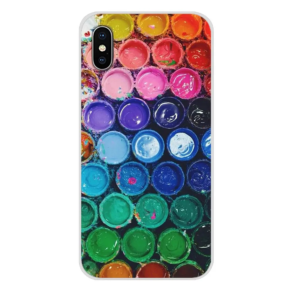 Для Samsung Galaxy S4 S5 MINI S6 S7 edge S8 S9 S10 Plus Note 3 4 5 8 9 цветная коробка для макияжа аксессуары