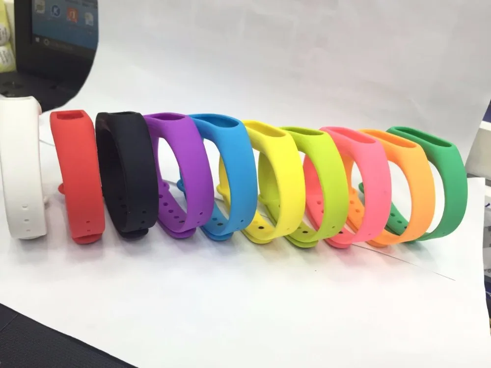 Новинка для Xiaomi mi Band 3 2 Браслет ремешок mi band 3 2 цветной Ремешок Браслет сменный ремешок для mi Band 3 2 Силиконовый