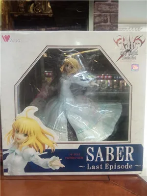 Аниме крыло Fate Stay Night 21 см Saber последняя серия ПВХ фигурка Коллекционная модель
