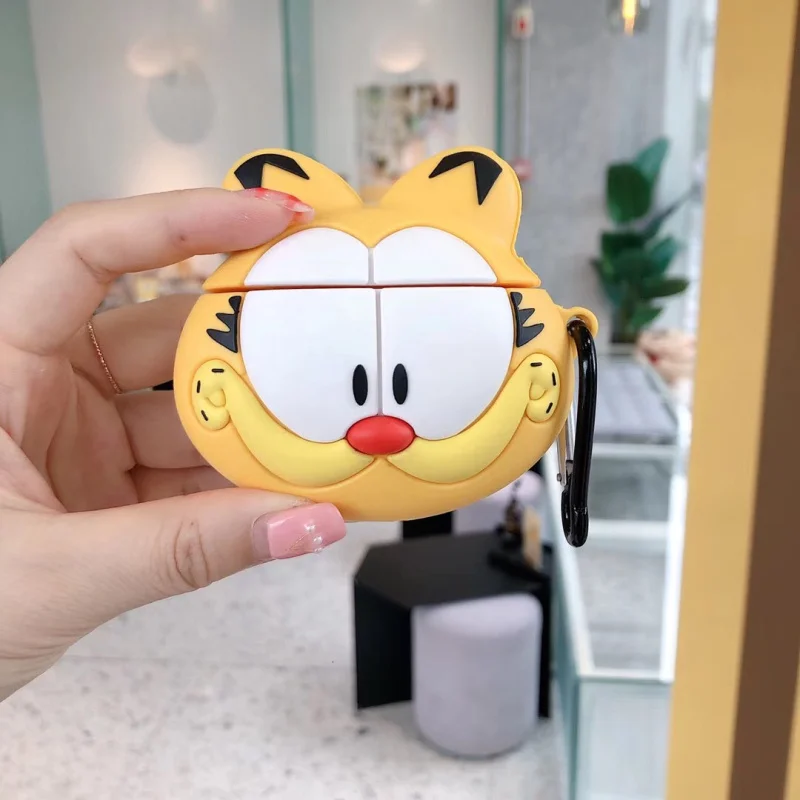 Чехол для AirPods, милый мультяшный защитный чехол, беспроводной чехол для наушников Air pods 2, чехол для наушников с кольцом на палец