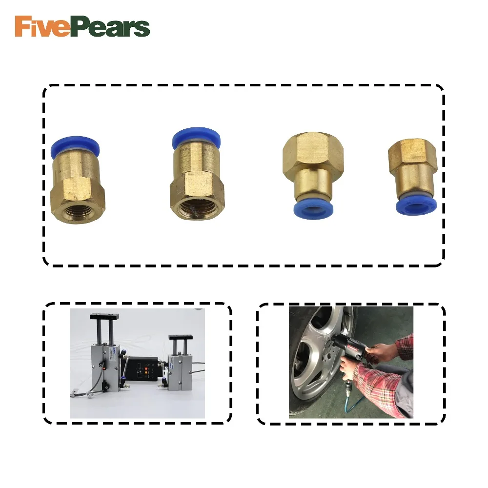Бесплатная доставка Высокое качество 5 шт./лот PCF10-01 PCF10-02 PCF10-03 PCF10-04 пневматические
