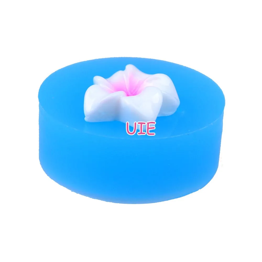 HYL269U 16 2 мм Плюмерия силиконовые формы цветок плесень помады Sugarcraft кекс Топпер
