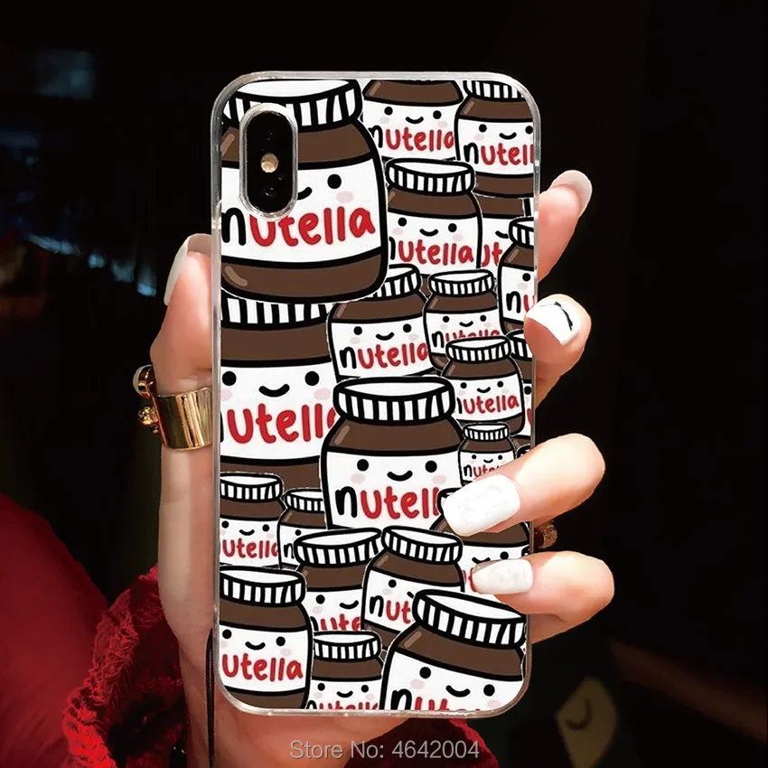 Чехол Для Doogee N20 Y9 plus X70 X60L X55 X53 X50 L X30 X20 N10 Y7 Y8C Y8 Nutella мягкий силиконовый чехол из ТПУ