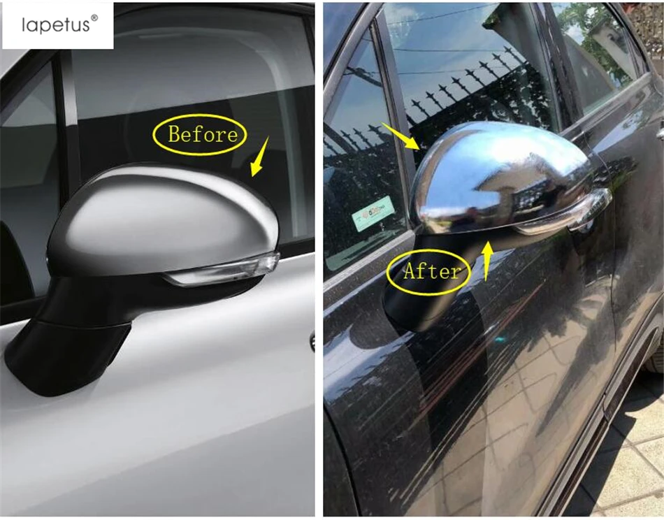 Аксессуары Lapetus для Fiat 500X 2015 2016 2017 2018 защитная оболочка наружной двери Зеркала