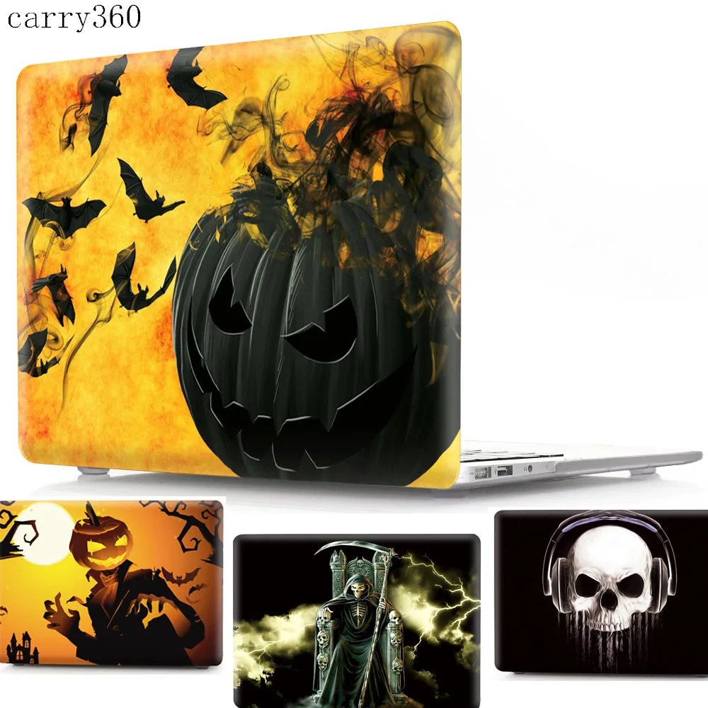 Чехол для ноутбука на Хэллоуин Apple MacBook Air Pro Retina 11 12 13 Mac book New 15 дюймов с сенсорной