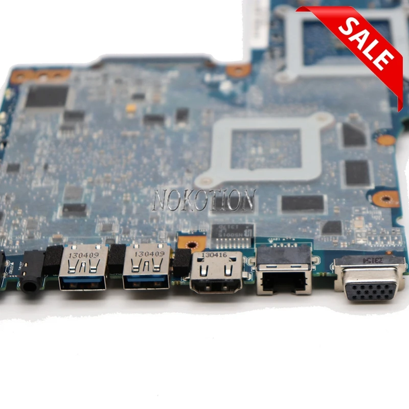 Материнская плата NOKOTION для ноутбука TOSHIBA Satellite C850D L850D C855D L855D H000050830 H000052430 H000051780