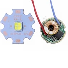 Светодиодный излучатель высокой мощности Cree XHP50, холодный белый, нейтральный, теплый белый, 6 в, 20 мм, медная плата + 22 мм, 1 Режим5 режимов, драйвер