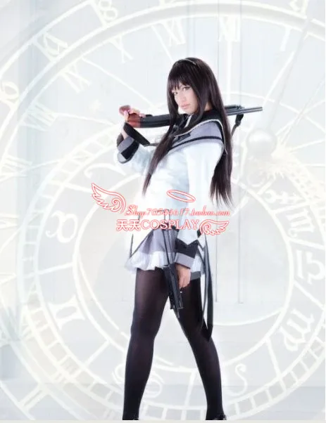 Костюм для косплея Puella Magi Madoka Magica Akemi Homura любой размер 11 |