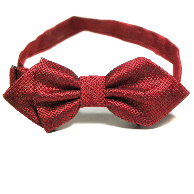 Британский аристократический стиль галстук бабочка для мужчин острый двойной