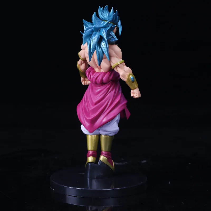 Dragon Ball Z Blue Hair Broli Pvc Action Figure Model Toy Super Saiyan Battle DIY Display Cartoon Birthday Gift | Игрушки и хобби