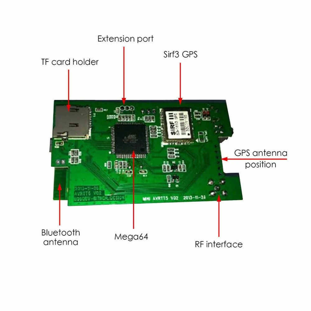 Новейший AVRT5 APRS VHF с GPS/Bluetooth/термометром/поддержкой TF карты APRSdroid|Детали устройств