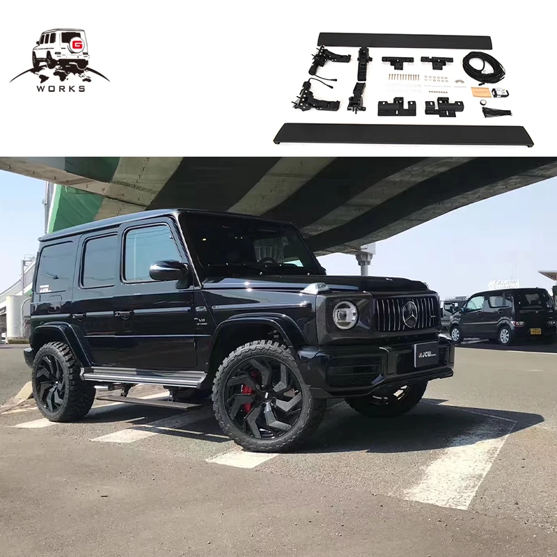 Для G class w464 w463+ G63 G500 электрические боковые шаги подножки до 164 см