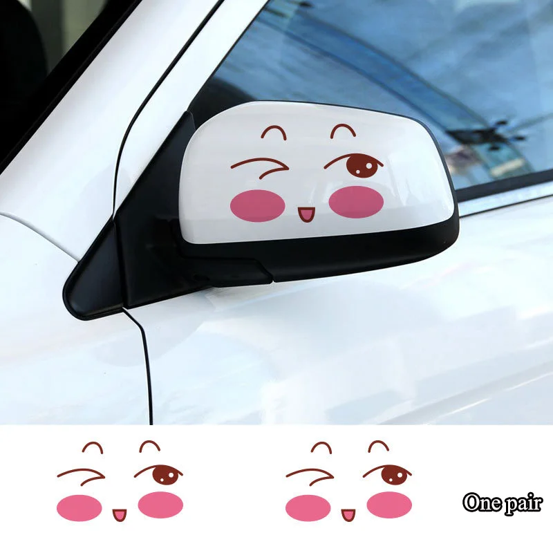 1 шт. забавная наклейка для автомобилей зеркало заднего вида крышка топливного