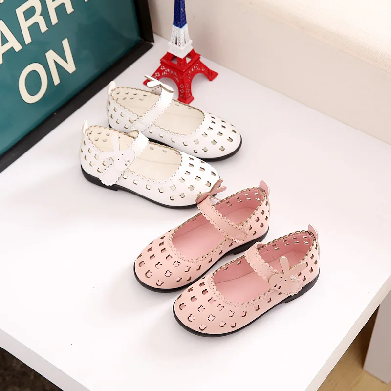 Весенне-летние сандалии для девочек повседневная детская обувь с вырезами