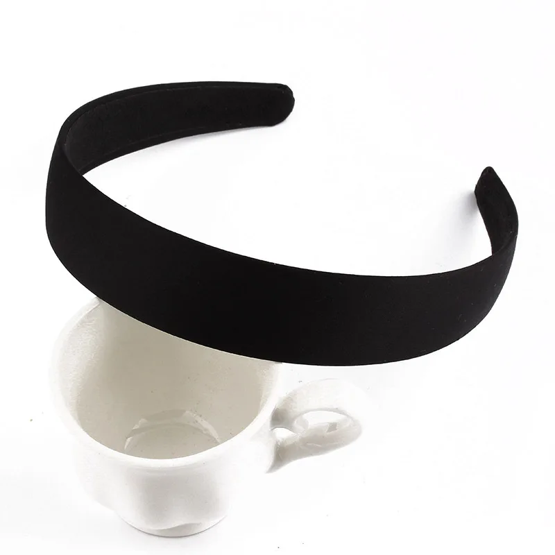 2017 Модные Простые ободки для девочек атласные широкие волос женские обручи