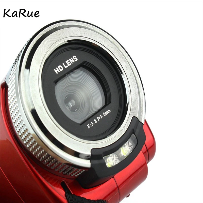 Цифровая видеокамера Karue Max 16mp с экраном 2 7 дюйма s DVR вспышка|Любительские