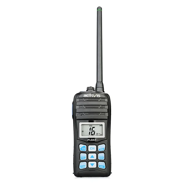 Retevis RT55 5 Вт Морской рации IP67 Водонепроницаемый VHF США/Международный/канадский морской каналы NOAA оповещения о погоде
