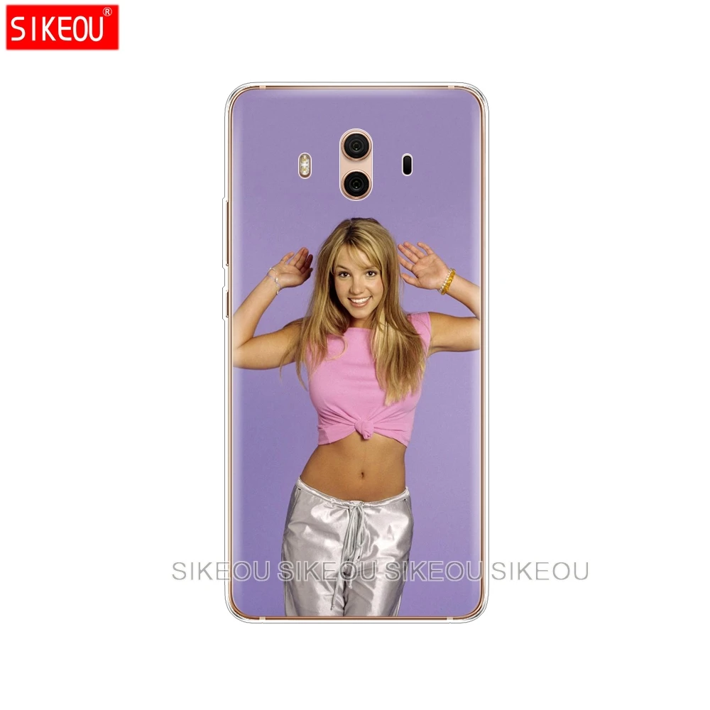 Силиконовый чехол для телефона Huawei mate 7 8 9 10 pro LITE Britney Spears | Мобильные телефоны и