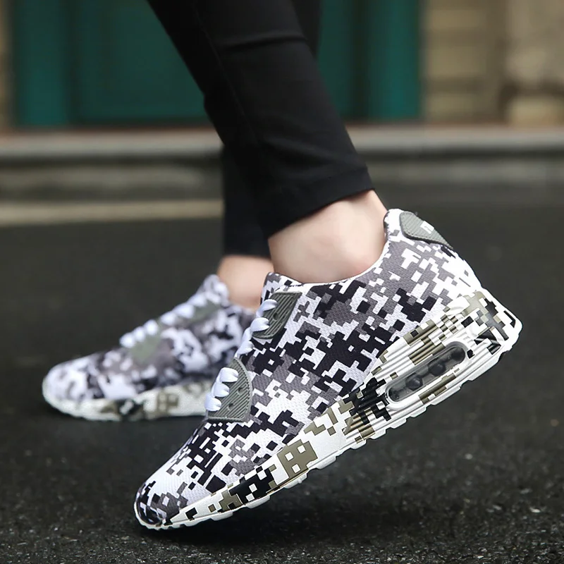 Новинка 2017 года камуфляж Для женщин Военная Униформа Спортивная обувь Открытый