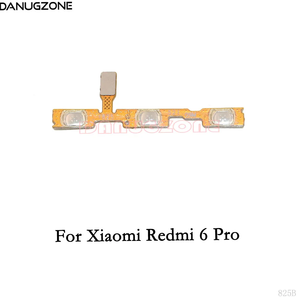 For Redmi 6 PRO Кнопка включения/выключения звука кнопка выключения звука гибкий кабель для Xiaomi Redmi 3S 3 4 PRO 4A 4X5 Plus 5A 6 6A 7 S2 GO - Color: For Redmi 6 PRO