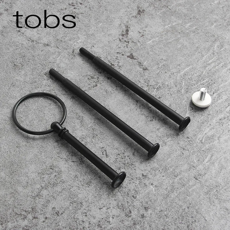 Tobs 3 уровневая подставка для торта Золотая серебряная черная белая красная