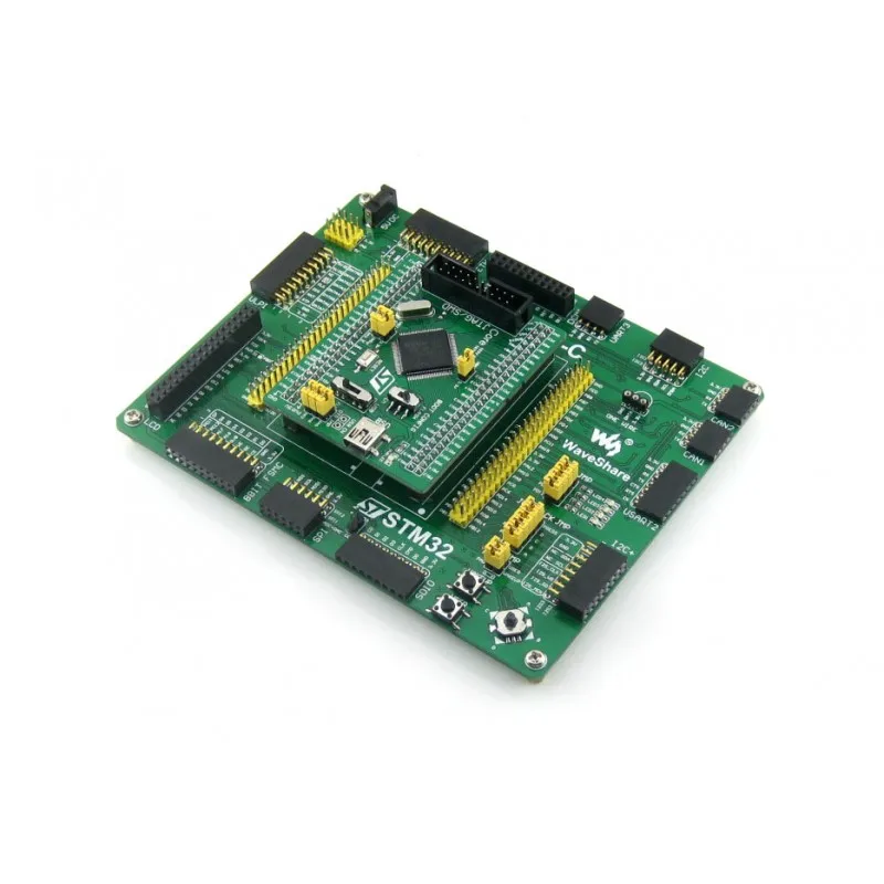 Waveshare Open407V C Standard STM32F407VET6 STM32F407 ARM Cortex M4 STM32 макетная плата + PL2303 USB UART