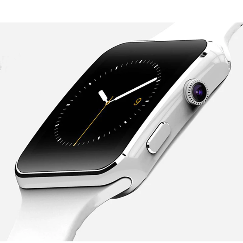 Bluetooth Смарт часы X6 спортивные Шагомер Smartwatch с камерой поддержка sim карты Whatsapp Facebook