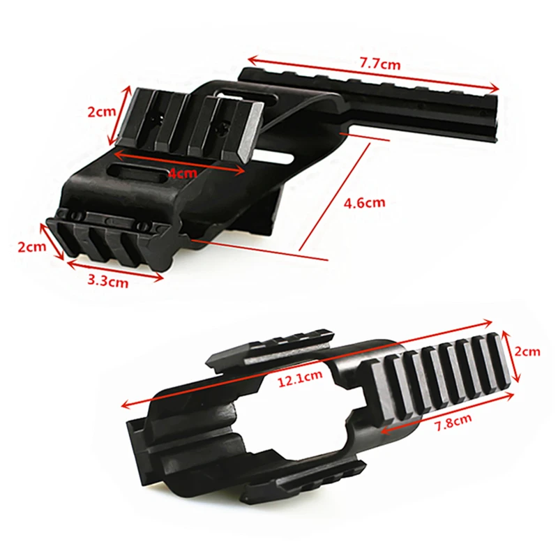 Универсальный Тактический Пистолет AEG пластиковое полимерное основание Quad Rail