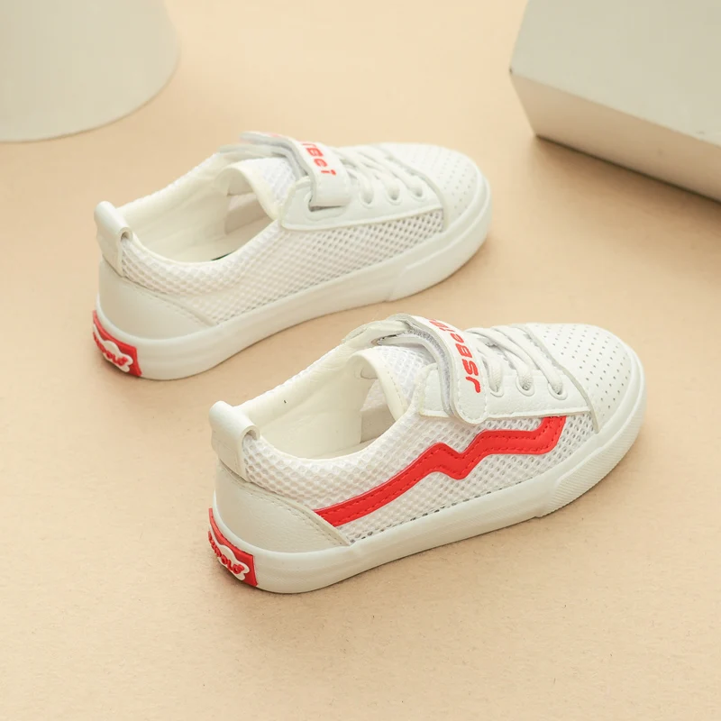Hot Sell 2019 New Comfortable Kids Shoes Children Sport Boys Girls Mesh Cloth Breathable Sneakers | Детская одежда и обувь